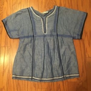 Vineyard Vines Light Denim Top